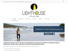 Tablet Screenshot of lighthousetourism.com